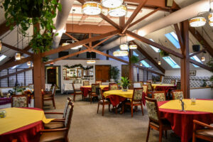 Dining Room At The Abbey