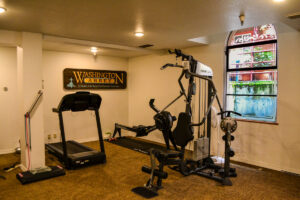Fitness Center At The Abbey Of Olympus Retirement In Eugene Oregon